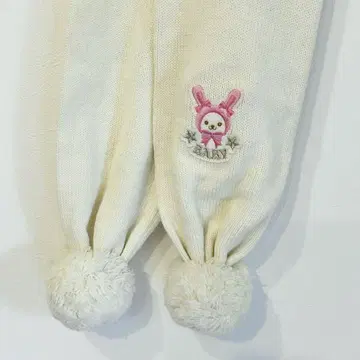 우사쿠미야 자수 패치 머플러