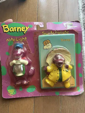 Barney 나이트 라이트 & 스위치 플레이트