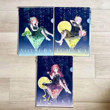 5등분의 신부 환상의 빛 아키하바라 클리어 파일 3장 세트