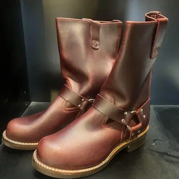 Wesco 엔지니어 부츠 다크 브라운