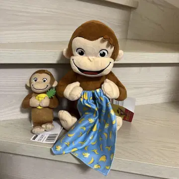 오자루의 조지 봉제 인형 2개 세트