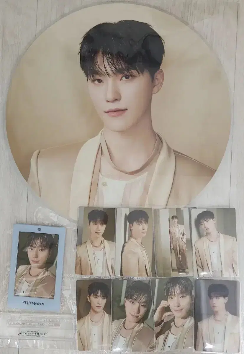 세븐틴 디노 고양콘 라잇히얼 포카 md 콘서트 아크릴스 이미지피켓 트레카