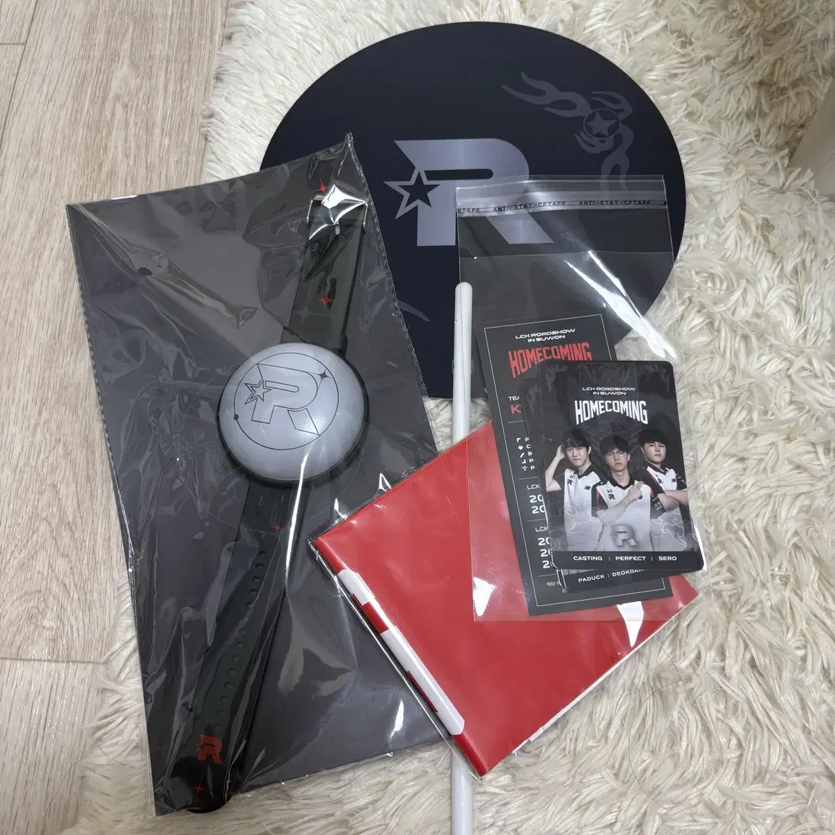 LCK KT Rolster Home Ground Cheer Bracelet Fan poca wts