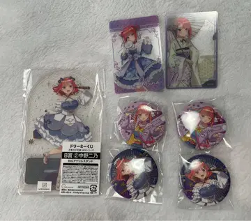 도리미 복권 5등분의 신부 MIX 시리즈 나카노 니노 세트