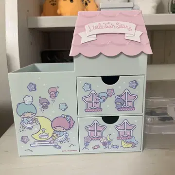 산리오 키키라라 집 모양 보관 케이스 잡화 케이스
