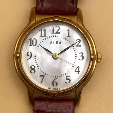 새상품급 SEIKO 알바 쿼츠 손목시계 빈티지 앤티크 여성용