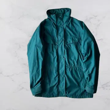 90s REI 마운틴 후드티 고어텍스 터콰이즈 그린 아웃도어