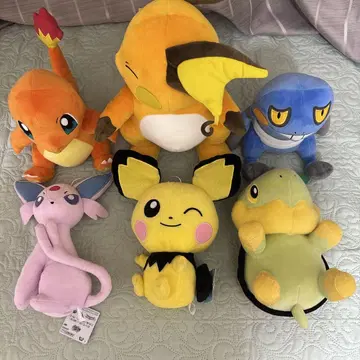 포켓몬 봉제 인형 6종 세트