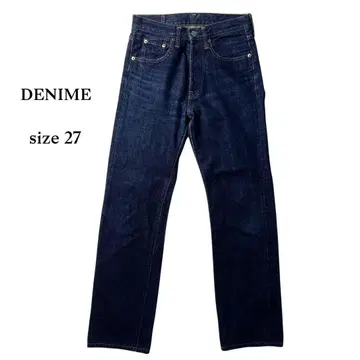 DENIME 드님 lot 66 버튼 플라이 데님 청바지 청바지