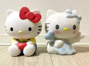 헬로키티 저금통 피규어 엔젤 50주년