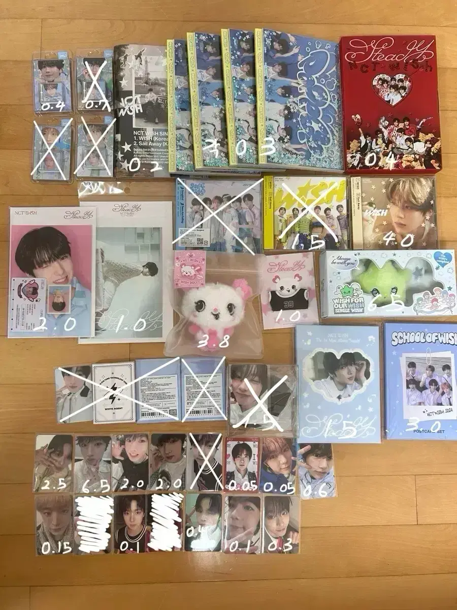Nctwish Japanese vahn songbird steady pop pop chuu pang mini School of Wish exhibition