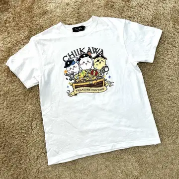 치이카와 (먼작귀) 티셔츠 굿즈 M 토끼 하치와레