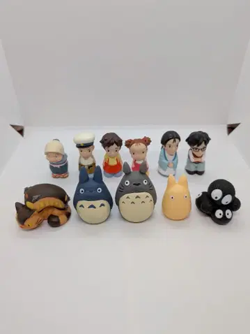 이웃집 토토로 손가락 인형 11개 세트 스튜디오 지브리