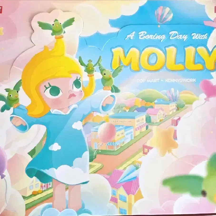 Pop Mart] Mega Space Molly Blooming Series 100% Mugunghwa on