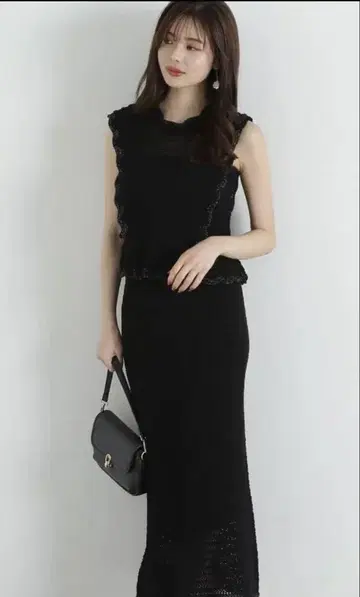 25SS 크로셰 니트 셋업
