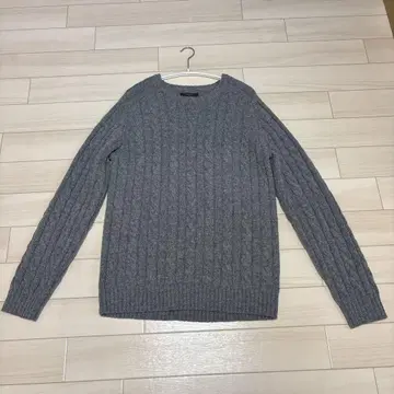 BEAMS PLUS / 5 게이지 케이블 크루 니트