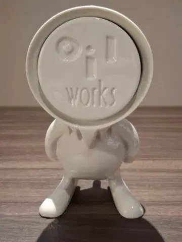 오일맨 하사미야키 피규어 oilworks OILMAN 도자기 인형