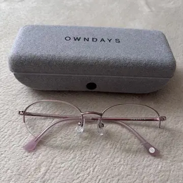 OWNDAYS 핑크 안경