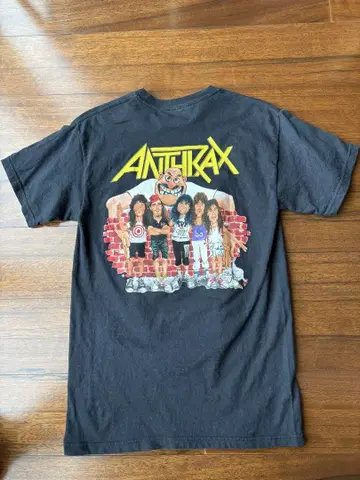 ANTHRAX STATE OF EUPHORIA 락 티셔츠 사이즈 S