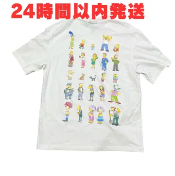레어 심슨 완판템 티셔츠 h&m 전원 집합 M