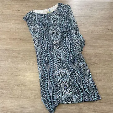 EMILIO PUCCI 기하학 패턴 원피스