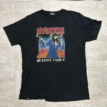히스테릭 글래머 블랙 티셔츠 XL
