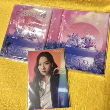 aespa 카리나 Forever 사진 앨범 + 엽서
