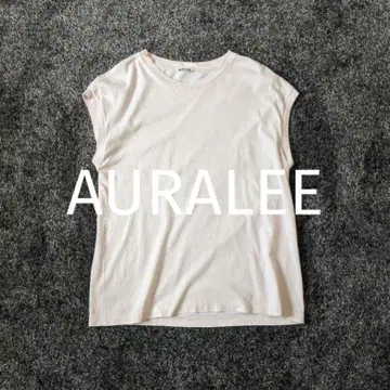 오라리 SEAMLESS CREW NECK SLEEVELESS 티셔츠
