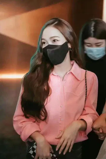 BLANC & ECLARE 핑크 긴팔 셔츠