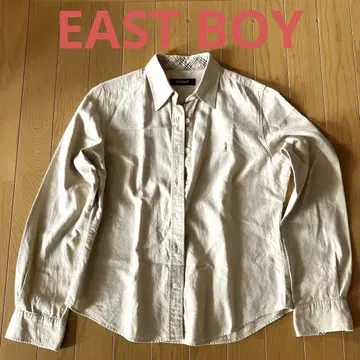 EAST BOY 이스트 보이 베이지 여성용 긴팔 셔츠 베이지