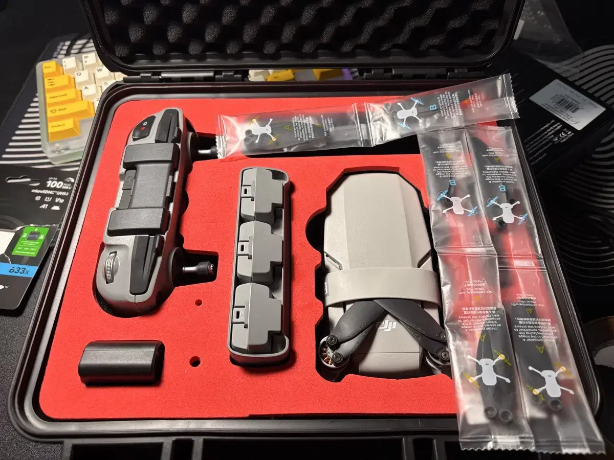 Dji Mini 4k Fly More Combo + 1-Year Care + Hard Case