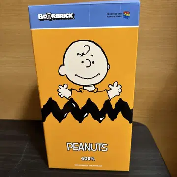 베어브릭 PEANUTS 찰리 브라운 400%