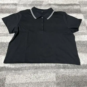 블랙 반팔 폴로 셔츠 3종 세트 지유