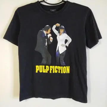 새상품급 펄프 픽션 댄스 티셔츠 블랙 broadway 제작 PULP