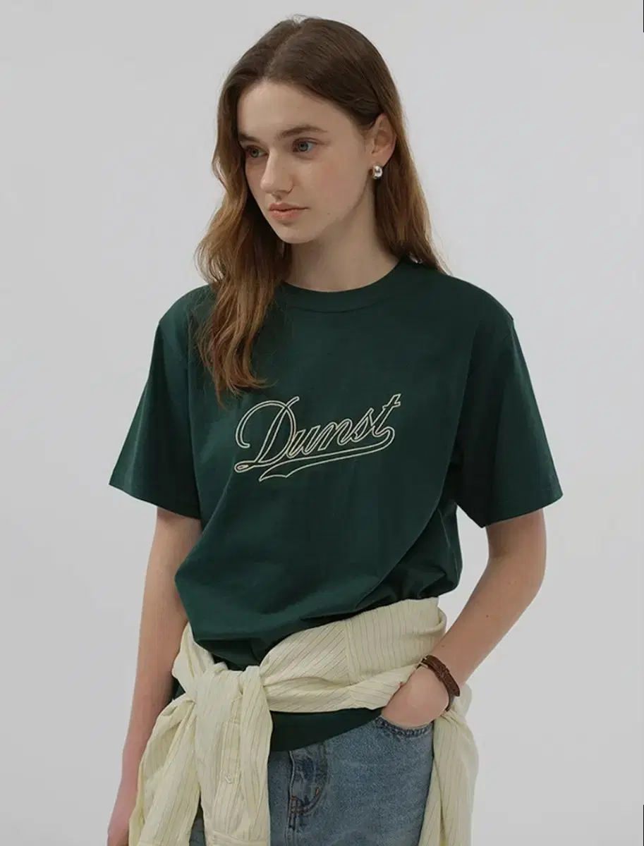 (새상품) 던스트 로고 티셔츠 UNISEX CHAIN LOGO