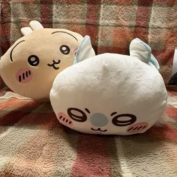 치이카와 모치루 네소베리 BIG 봉제 인형 2개 세트 토끼 모몽가