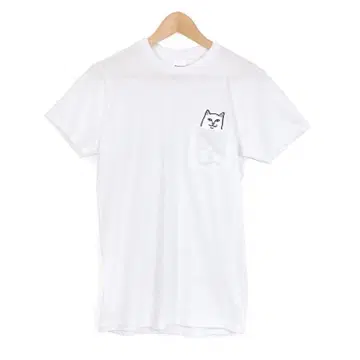 RIPNDIP 티셔츠 S LORD NERMAL POCKET 화이트