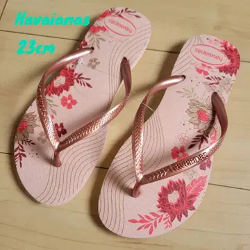 Havaianas 꽃무늬 샌들 23cm
