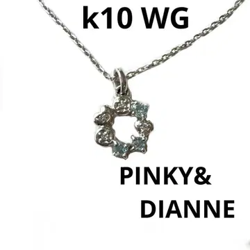 PINKY&DIANNE 핑키&다이앤 목걸이 k10 하트 색석