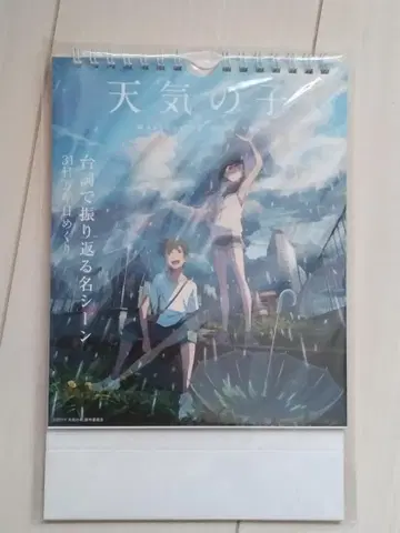 날씨의 아이 대사에서 되돌아보는 명장면 31일 만년달력