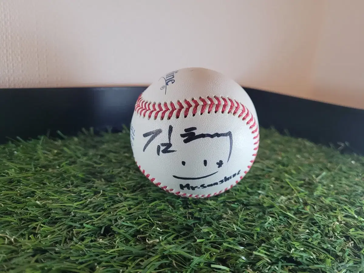 (Small ball) kim taeri Autographed ball
