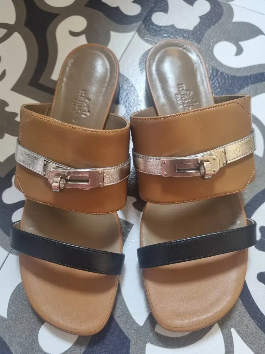 Hermes Buckle Sandals