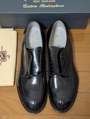 ALDEN 알든 5433 블랙 코도반 V-TIP 9.5D