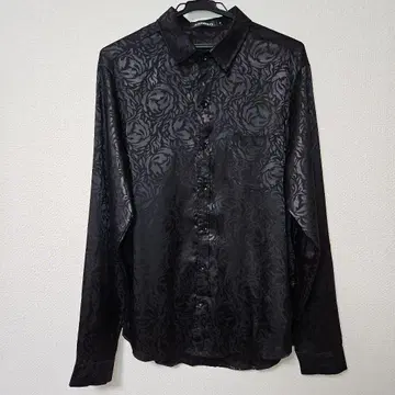 PANERO 셔츠 GLOSS ROSE FLOWER SHIRT M 사이즈