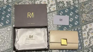 로빈 메이 ROBINMAY 3단 폴더형 지갑 베이지