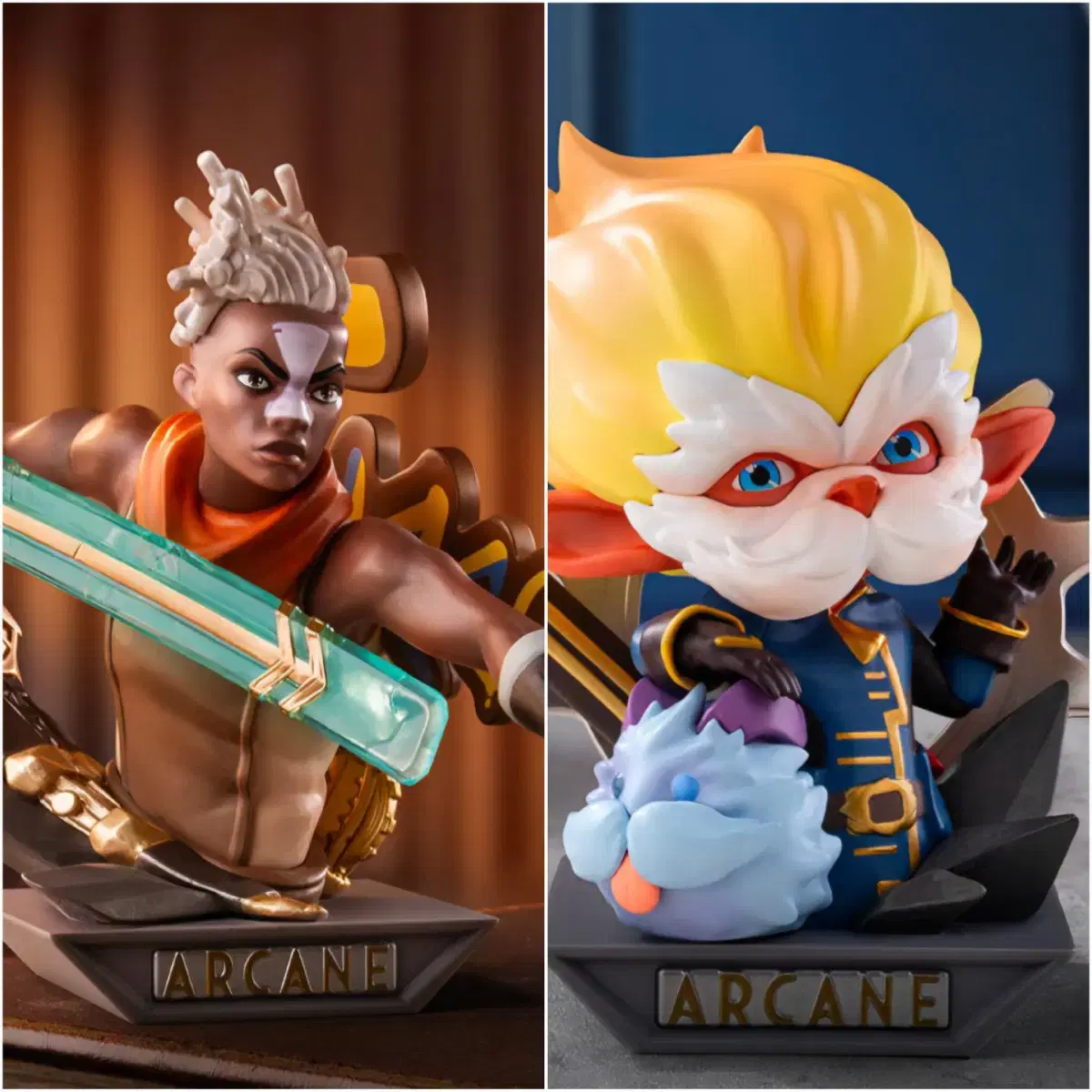 (Sealed) Arcane Pop Mart Ecco Heimerdinger Figure Arcane League of Legends LOL