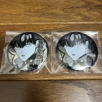 괴수 8호전 백은 배지 컬렉션 호시나 소우시로 캔뱃지 2개 세트