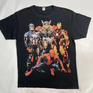 스파이더맨 아이언맨 티셔츠 마블 공식 무비
