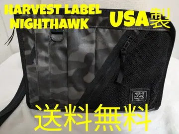 HARVEST LABEL NIGHTHAWK 클러치 백 카키 카모플라주