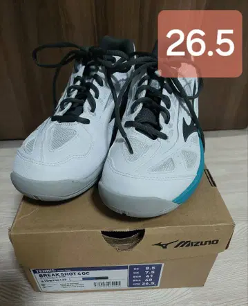 최종 가격 인하 Mizuno BREAK SHOT 4OC 테니스화 26.5